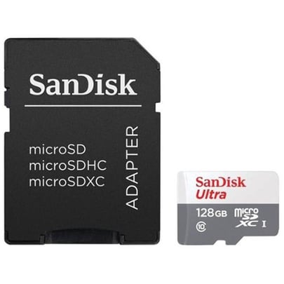 SanDisk Ultra microSDXC 128GB 100MB/s + adapter MicroSD card - 1400009 #2