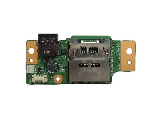 Lenovo for ThinkPad P15 Gen 1, USB, Card Reader Board (PN: GP540 NS-C654, 5C50Z44696) - 2630516 #1