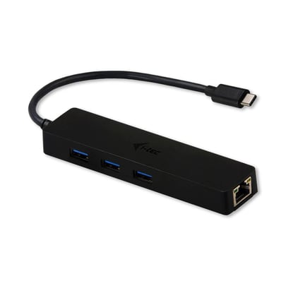 i-tec USB 3.1 Type C SLIM HUB 3 Port With GLAN - 2000012 #1