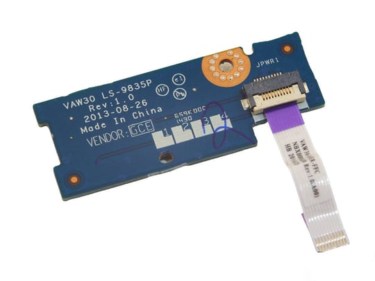 Dell for Latitude E5440, Power Button Board With Cable (PN: ‎LS-9835P) - 2630161 #2