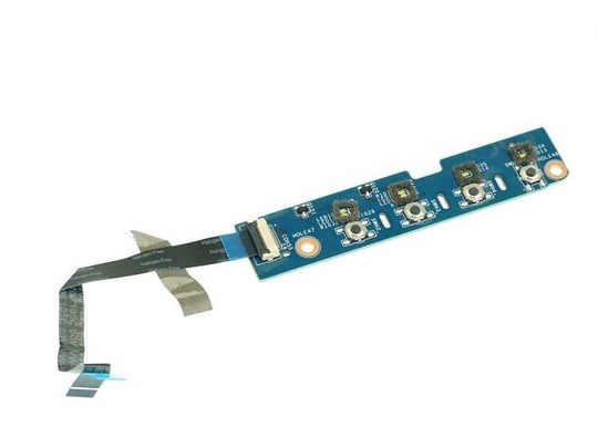 HP for EliteBook 8570w, LED Media Button Board With Cable (PN: 010175W00-GSH-G) - 2630050 #1