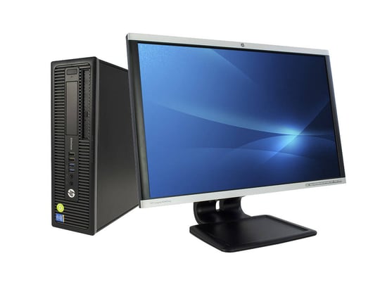 HP EliteDesk 800 G2 SFF + 24' HP LA2405x Monitor (Quality Silver) - 2070319 #1