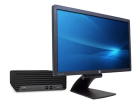 HP ProDesk 400 G7 SFF + Radeon R7 430 2GB (Basic Gamer) + 23" HP EliteDisplay E231 Monitor