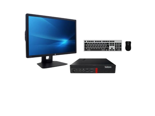 Lenovo ThinkCentre M910q Tiny + Monitor HP Z24i 24" - 2070709 #1