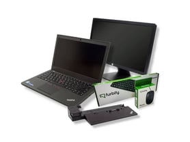 Lenovo ThinkPad X260 + 23" Monitor HP Z23i + Keyboard & Mouse + Docking station