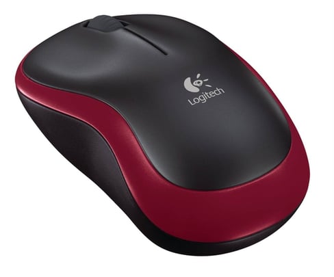 Logitech Wireless Mouse M185 nano Red - 1460198 #3