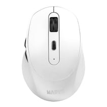 Marvo WM106W BK, 1600 dpi, wireless, white