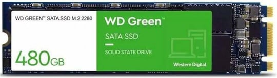 Western Digital 480GB WD Green 3D M.2 2280 - 1850318 #1