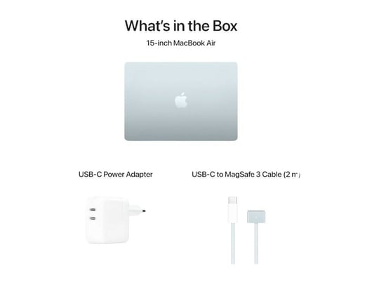 Apple MacBook Air 15" A3241 2025 Sky Blue (24GB) (512GB) - 15228669 #11