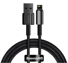 Baseus CALWJ-01 Tungsten Kabel Lightning, 2.4A, 1m, Black - 1110068