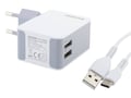 AVACOM HomeNOW, USB Charger, 2x USB - 3,4A, White, USB-C Kabel - 2310002 thumb #1