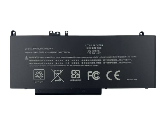 Replacement for Dell Latitude E5470, E5570,  Precision M3510 series (PN: 6MT4T) - 2080569 #3