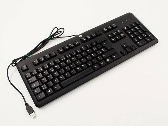 Tastiera HP KU-1156 USB QWERTY – 106 Tasti, Cablata, Layout Italiano, Colore Nero