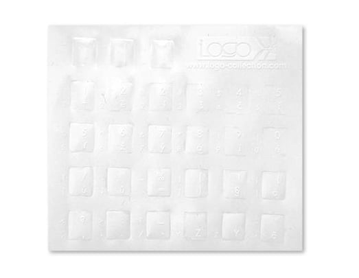 LOGO Biela - SK-CZ (Keyboard Sticker) - 1530003 #1