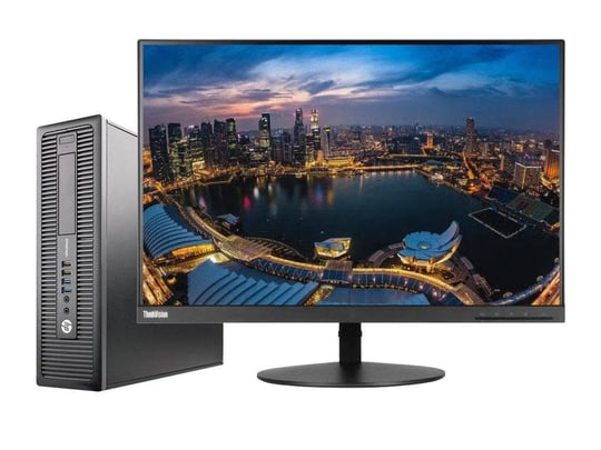 HP EliteDesk 800 G1 SFF + 24