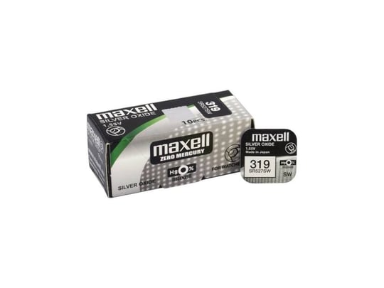 Maxell 319 SR527SW battery, Silver Oxide, 1,55V, 1pcs - 1010046 #1