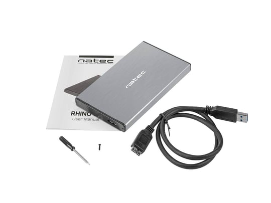 Natec External Box for HDD 2,5" USB 3.0 Rhino Go, Grey, NKZ-1281 - 2210014 #6