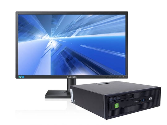 HP EliteDesk 600 G1 SFF + 22" Samsung SyncMaster S22C450 Monitor (Quality Silver) - 2070374 #1