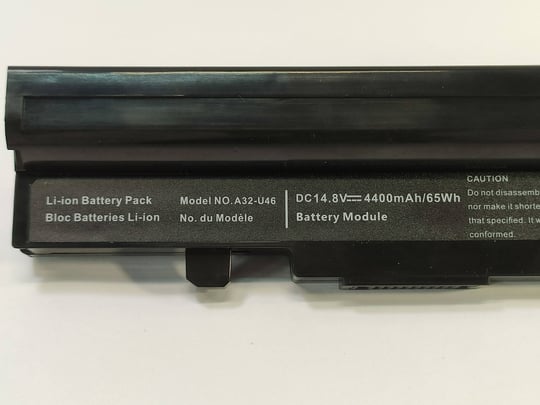 Replacement Asus U56, U46, U46E, U46J, U46JC, U46S, U56E, U56J, U56S, U56JC, U56SV - 2080067 #3