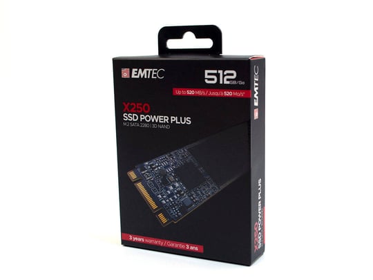 Emtec 512GB X250 M.2 SSD - 1850339 | furbify