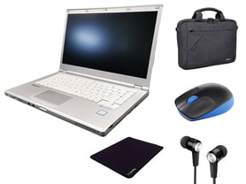 Panasonic CF-LX6-2 SET (Logitech Mouse + Mouse Pad + Headset + Notebook Bag )