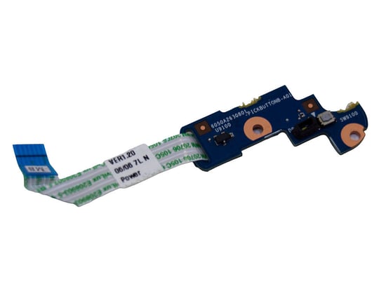 HP for EliteBook 820 G1, 820 G2, Power Button Board With Cable (PN: 730552-001) - 2630132 #1