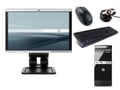 HP 500B Microtower + 19" Monitor HP LA1905wg + Webcamera + Egér és Billentyűzet + Telepített Windows 10 PRO - 2070198 thumb #0