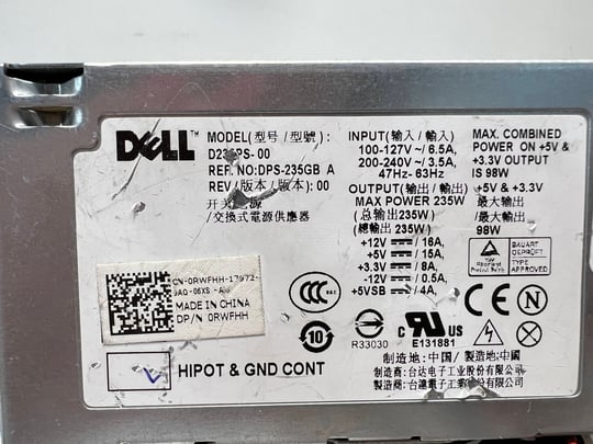 Dell for Optiplex 380 SFF - 235W - 1650125 #2