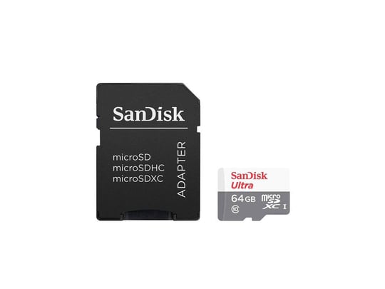 SanDisk Ultra microSDXC 64GB 100MB/s + adaptér Flash Card - 1270005 |  furbify