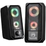 Marvo Reproduktor SG-265P, 2.0, 6W, Black, Volume Control, 3,5 mm Jack, USB, RGB 7-Color Lighting - 1840038 thumb #1