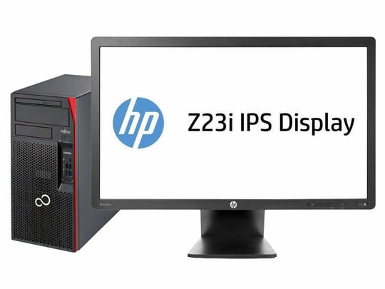 Fujitsu Esprimo P757 + 23" HP Z23i IPS Monitor - 2070635 #1