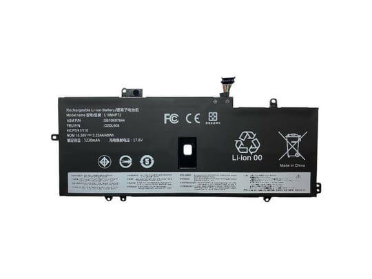 Replacement for Lenovo ThinkPad X1 Yoga 4th Gen, X1 Yoga 5th Gen, X1 Carbon 7th Gen, X1 Carbon 8th Gen (PN: 02DL006, L18M4P72) - 2080563 #1