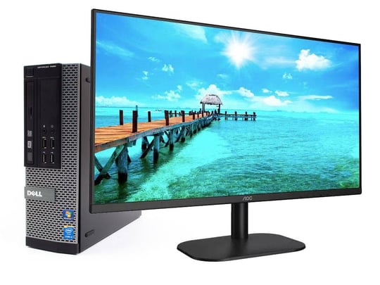 Dell OptiPlex 7020 SFF + 24" LED AOC 24B2XH IPS Monitor (Quality New) - 2070532 #1