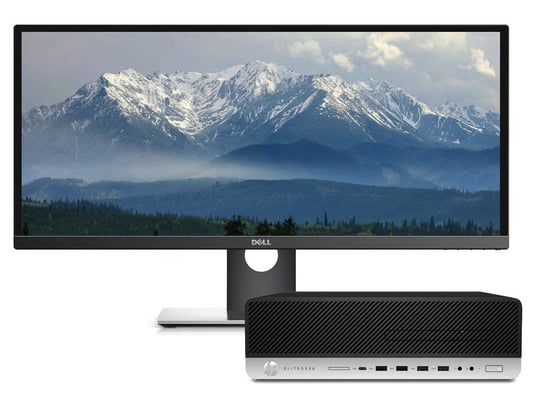 HP EliteDesk 800 G3 SFF + 28,8" DELL UltraSharp U2917W UltraWide Monitor - 2070527 #1