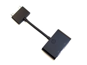 HP Dock Connector to Ethernet/VGA Adapter HSTNN-W02D