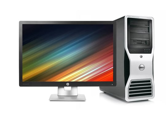 Dell Precision T7500 Workstation + 24" HP Elitedisplay E242 IPS Monitor (Quality Silver) - 2070324 #1