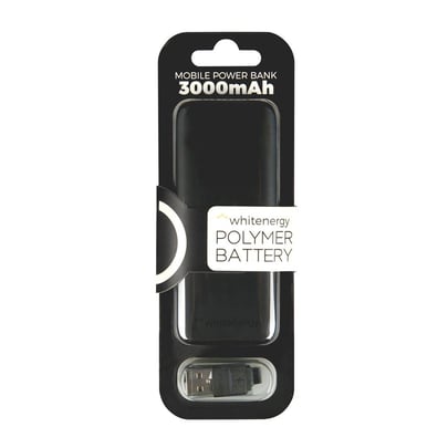 WE Power Bank 3000mAh 5V 1A Polymer, Black - 2190006 #2