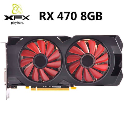 XFX Radeon RX470 8GB GDDR5 Videokártya - 2030132 | furbify