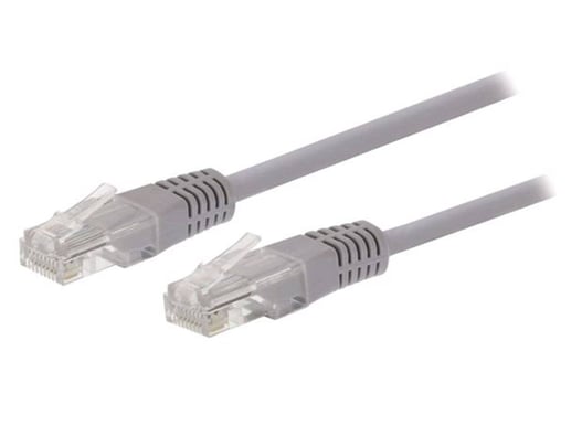 C-Tech patchcord Cat5e, UTP, grey, 1,5m - 1080045 #1