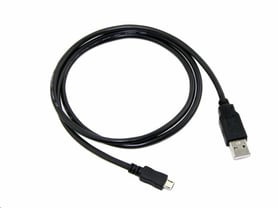 C-Tech USB 2.0 AM Micro cable, 2m, black