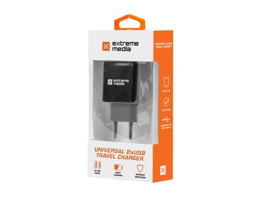 Natec USB Charger, 2x USB - 2,1A, Black - 2310003 #4