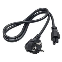 Replacement 3pin adapter, Type E Male (220V) to C5 Female (3 pin, Mickey ), 1,2m