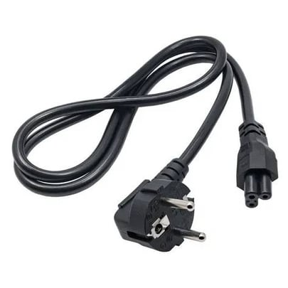 Replacement 3pin adapter, Type E Male (220V) to C5 Female (3 pin, Mickey ), 1,2m - 1100033 #1