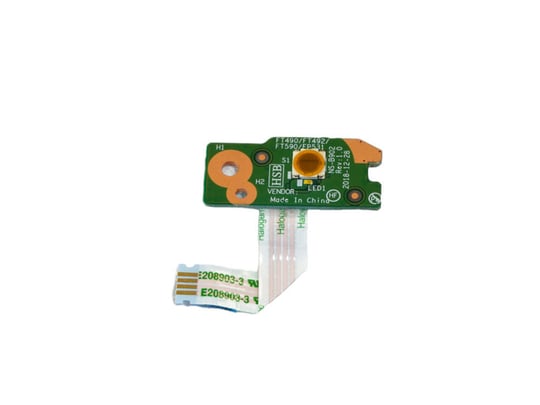 Lenovo for ThinkPad T490, Power Button Board With Cable (PN: 02HK991, NS-B902) - 2630177 #1