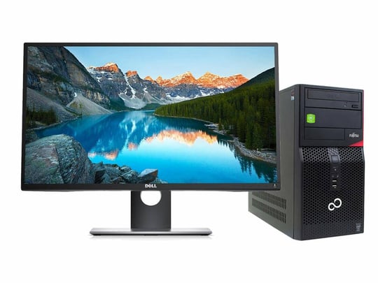 Fujitsu Esprimo P420 MT + 23" Dell Professional P2317H Monitor - 2070632 #1