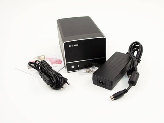 ICY BOX IB-NAS5220 Gigabit Dual Disc RAID NAS HDD adapter - 2210015 (használt termék) #4