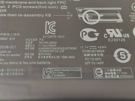 HP EliteBook Folio 1040 G0, 1040 G1, 1040 G2 - 2080054 #4