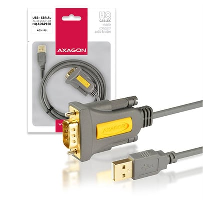 AXAGON ADS-1PS, USB2.0 - serial RS232 DB9 Prolific adapter / kabel 1,5m - 2010004 #1