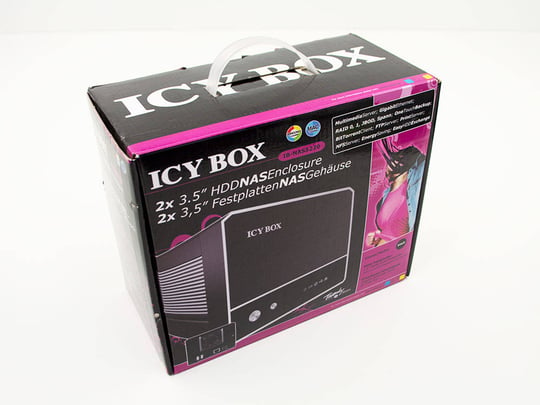 ICY BOX IB-NAS5220 Gigabit Dual Disc RAID NAS - 2210015 #1