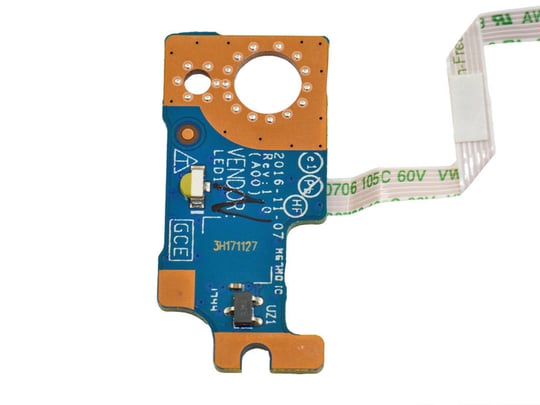 Dell for Latitude 5480, LED Indicator Board With Cable (PN: 0FW84H) - 2630169 #4